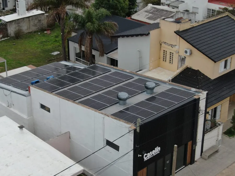Caselin — instalación solar en Santa Fe, foto 1