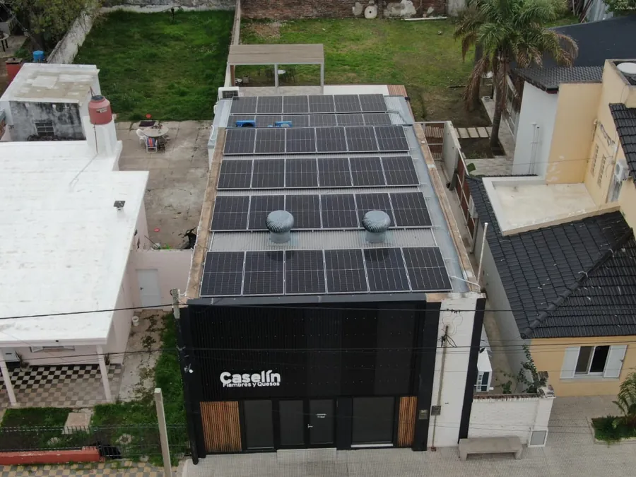 Caselin — instalación solar en Santa Fe, foto 2