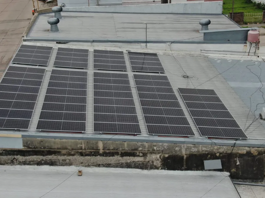 Supermercado MERKO — instalación solar en Santa Fe, foto 4